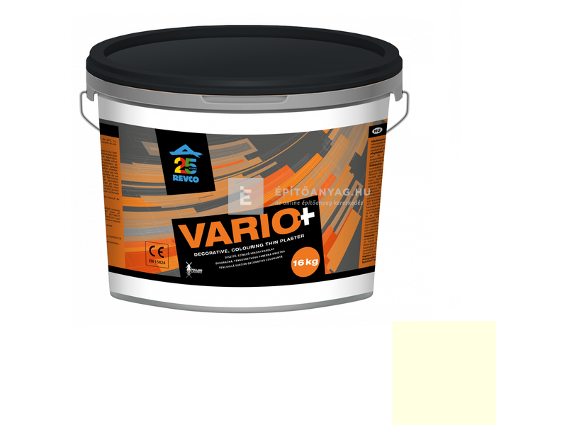 Revco Vario Struktúra Vékonyvakolat, gördülőszemcsés 2 mm canari 1, 16 kg