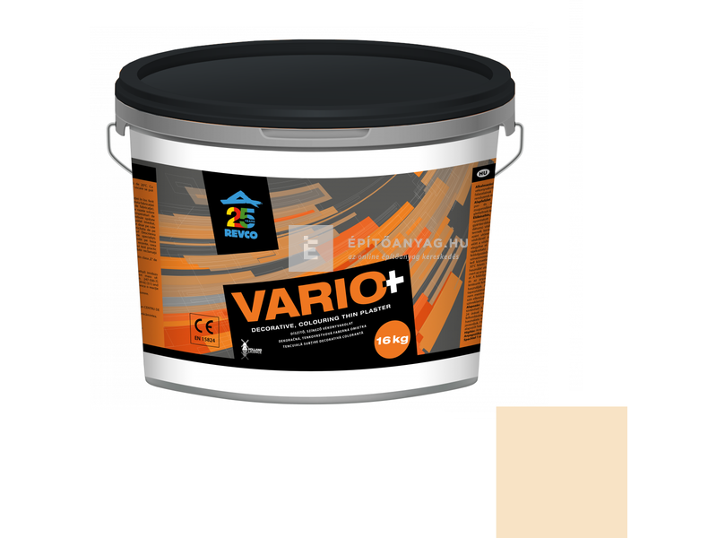 Revco Vario Struktúra Vékonyvakolat, gördülőszemcsés 2 mm caramel 1, 16 kg