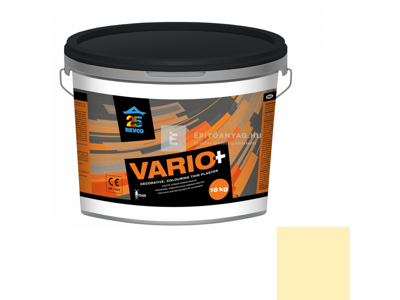 Revco Vario Struktúra Vékonyvakolat, gördülőszemcsés 2 mm curry 2, 16 kg