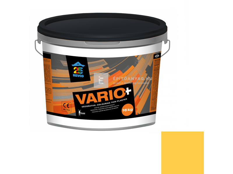 Revco Vario Struktúra Vékonyvakolat, gördülőszemcsés 2 mm curry 5, 16 kg