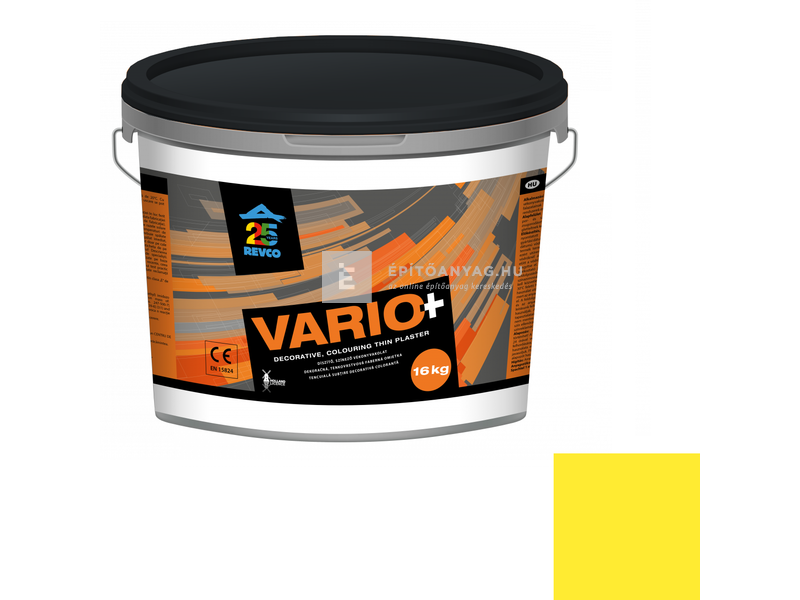 Revco Vario Struktúra Vékonyvakolat, gördülőszemcsés 2 mm lemon 5, 16 kg