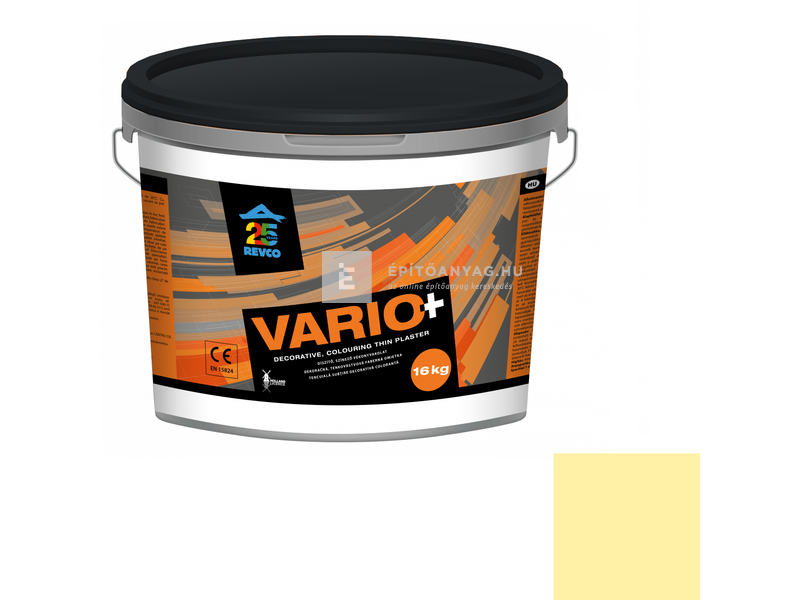 Revco Vario Struktúra Vékonyvakolat, gördülőszemcsés 2 mm narcis 3, 16 kg