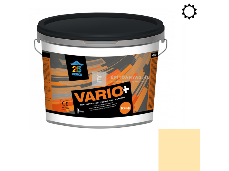 Revco Vario Struktúra Vékonyvakolat, gördülőszemcsés 2 mm orange 1, 16 kg
