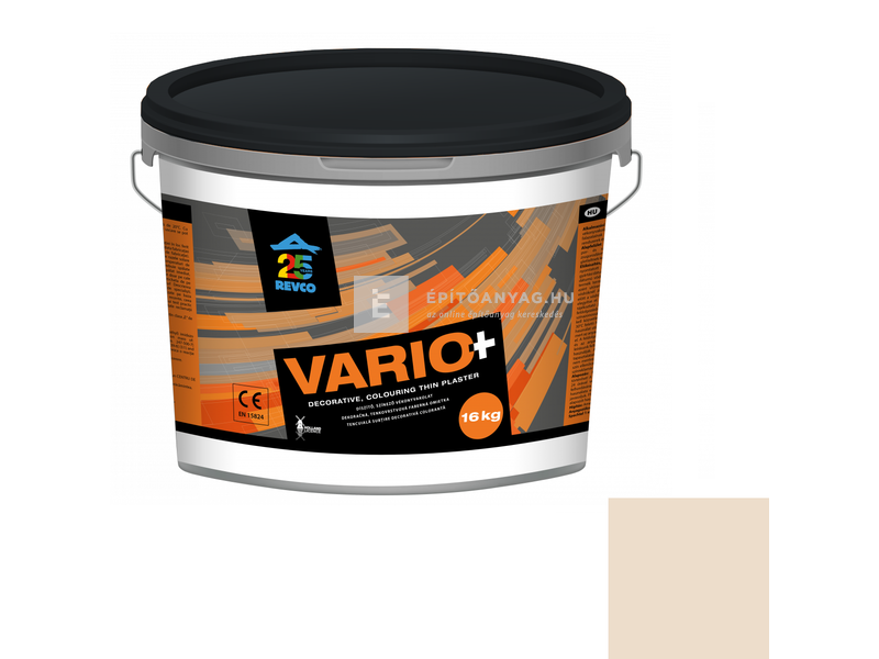 Revco Vario Struktúra Vékonyvakolat, gördülőszemcsés 2 mm tiramisu 2, 16 kg