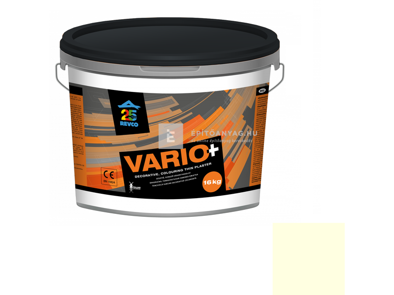 Revco Vario Struktúra Vékonyvakolat, gördülőszemcsés 3 mm canari 1, 16 kg