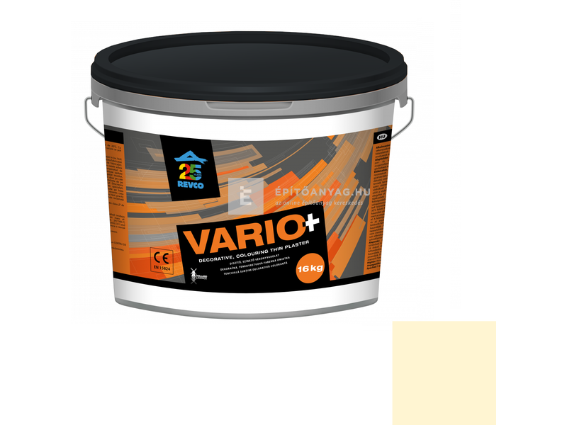 Revco Vario Struktúra Vékonyvakolat, gördülőszemcsés 3 mm curry 1, 16 kg