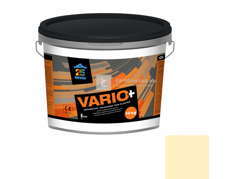 Revco Vario Struktúra Vékonyvakolat, gördülőszemcsés 3 mm ginger 1, 16 kg