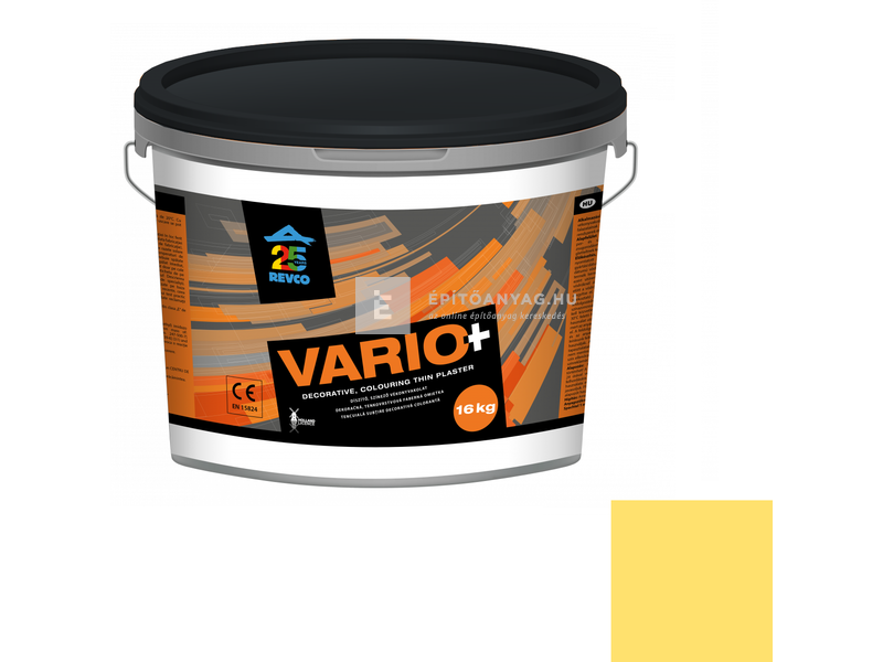 Revco Vario Struktúra Vékonyvakolat, gördülőszemcsés 3 mm honey 4, 16 kg