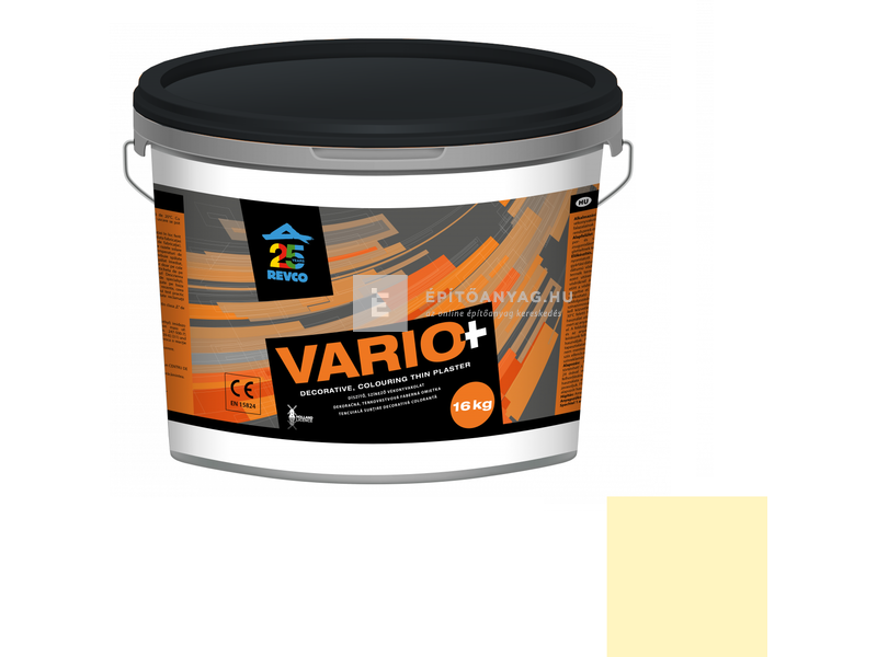 Revco Vario Struktúra Vékonyvakolat, gördülőszemcsés 3 mm narcis 2, 16 kg