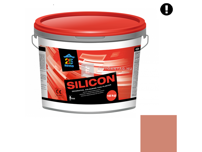 Revco Szilikon Spachtel Vékonyvakolat, kapart 1,5 mm cacao 4, 16 kg