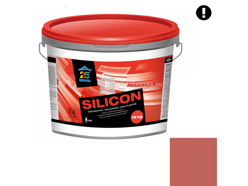 Revco Szilikon Spachtel Vékonyvakolat, kapart 1,5 mm cognac 5, 16 kg