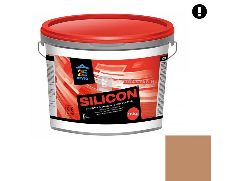 Revco Szilikon Spachtel Vékonyvakolat, kapart 1,5 mm mocca 4, 16 kg