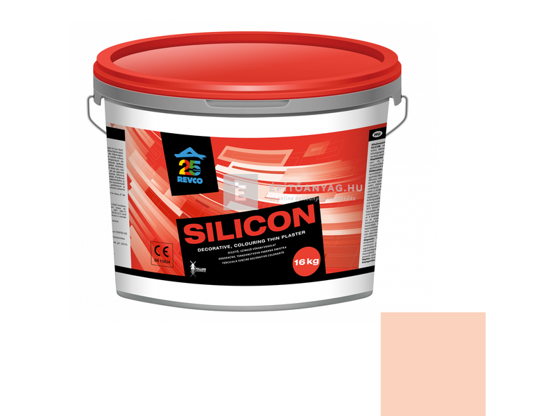 Revco Szilikon Spachtel Vékonyvakolat, kapart 1,5 mm pilvax 2, 16 kg