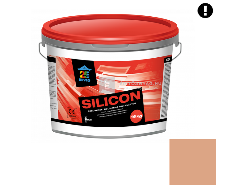 Revco Szilikon Spachtel Vékonyvakolat, kapart 1,5 mm pilvax 4, 16 kg