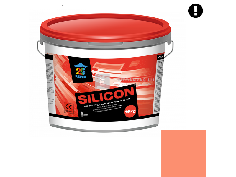 Revco Szilikon Spachtel Vékonyvakolat, kapart 1,5 mm whiskey 4, 16 kg