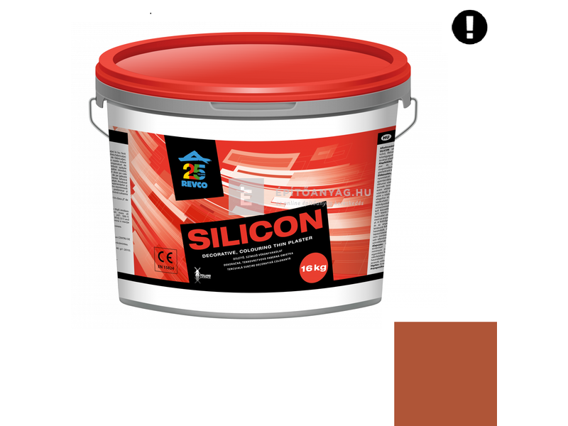 Revco Szilikon Spachtel Vékonyvakolat, kapart 1,5 mm cacao 5, 16 kg
