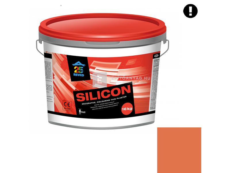 Revco Szilikon Spachtel Vékonyvakolat, kapart 1,5 mm tabasco 5, 16 kg