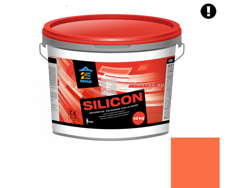 Revco Szilikon Spachtel Vékonyvakolat, kapart 1,5 mm whiskey 5, 16 kg