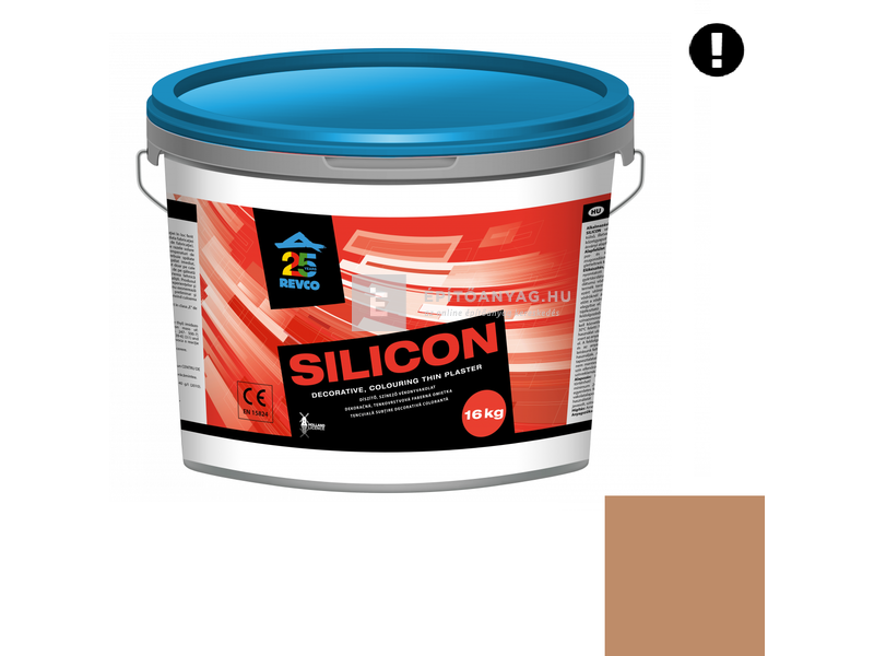 Revco Szilikon Struktúra Vékonyvakolat, gördülőszemcsés 2 mm mocca 4, 16 kg