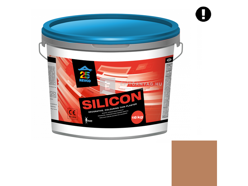 Revco Szilikon Struktúra Vékonyvakolat, gördülőszemcsés 2 mm mocca 5, 16 kg