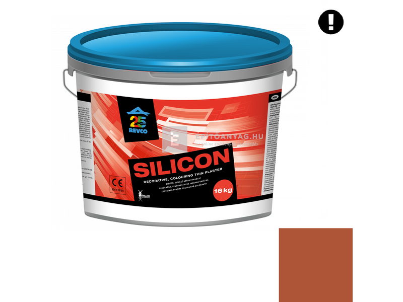 Revco Szilikon Struktúra Vékonyvakolat, gördülőszemcsés 2 mm cacao 5, 16 kg