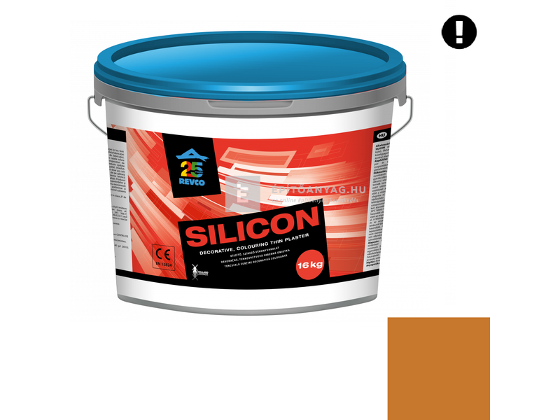 Revco Szilikon Struktúra Vékonyvakolat, gördülőszemcsés 2 mm caramel 5, 16 kg
