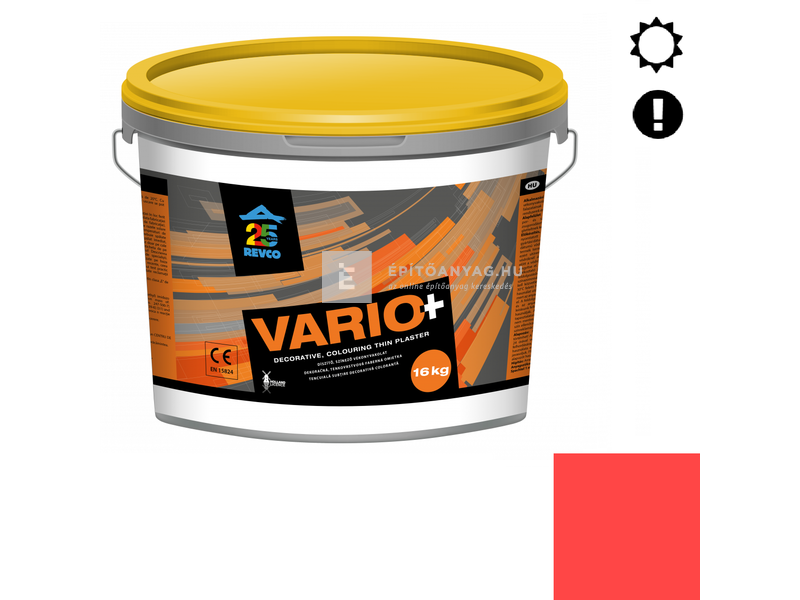 Revco Vario Roll Putz Vékonyvakolat, hengerelhető scarlet 5, 16 kg