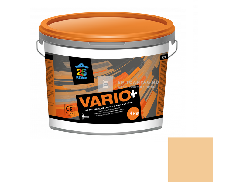 Revco Vario Spachtel Vékonyvakolat, kapart 1,5 mm caramel 2 4 kg