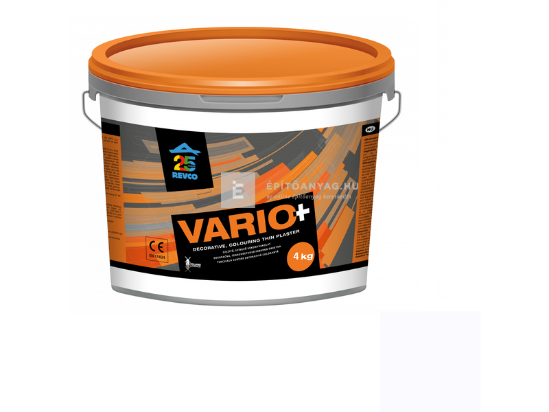 Revco Vario Spachtel Vékonyvakolat, kapart 1,5 mm grafit 1 4 kg