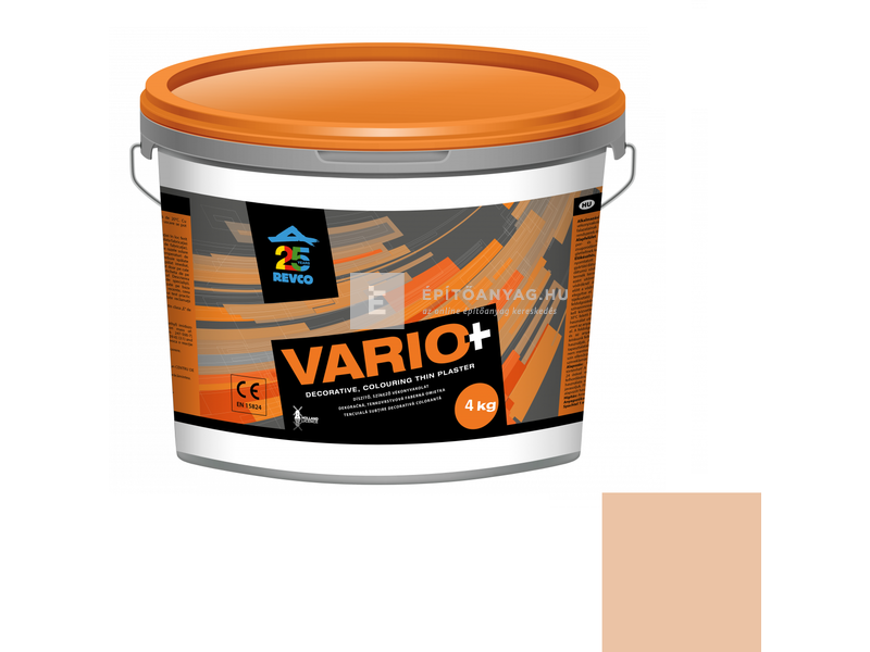 Revco Vario Spachtel Vékonyvakolat, kapart 1,5 mm mocca 2 4 kg