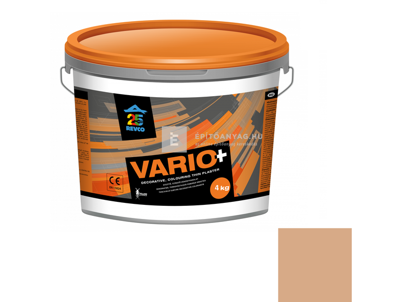 Revco Vario Spachtel Vékonyvakolat, kapart 1,5 mm mocca 3 4 kg