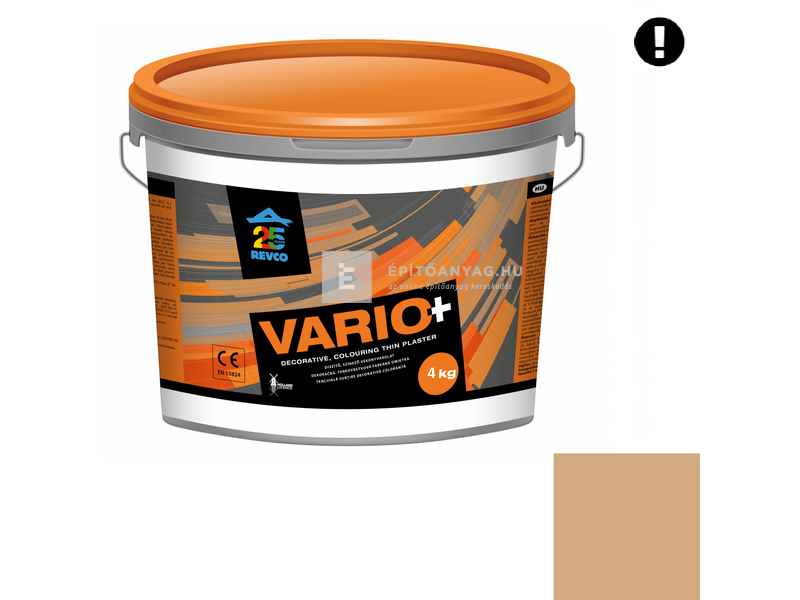 Revco Vario Spachtel Vékonyvakolat, kapart 1,5 mm tiramisu 5 4 kg