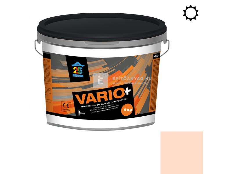 Revco Vario Struktúra Vékonyvakolat, gördülőszemcsés 2 mm coral 1 4 kg