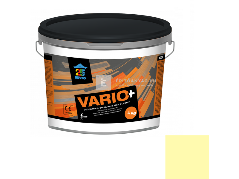 Revco Vario Struktúra Vékonyvakolat, gördülőszemcsés 2 mm lemon 2 4 kg
