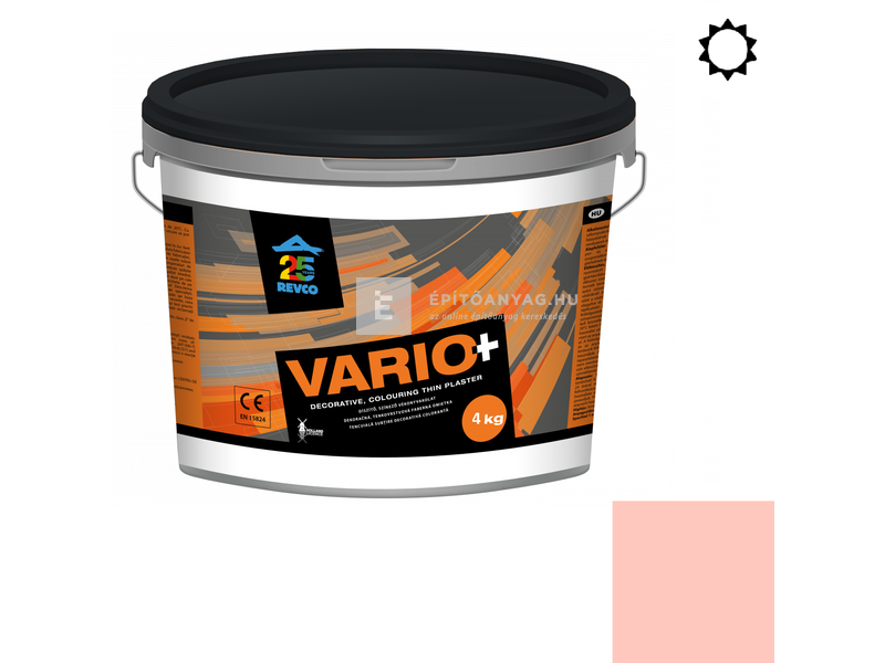 Revco Vario Struktúra Vékonyvakolat, gördülőszemcsés 2 mm salmon 2 4 kg