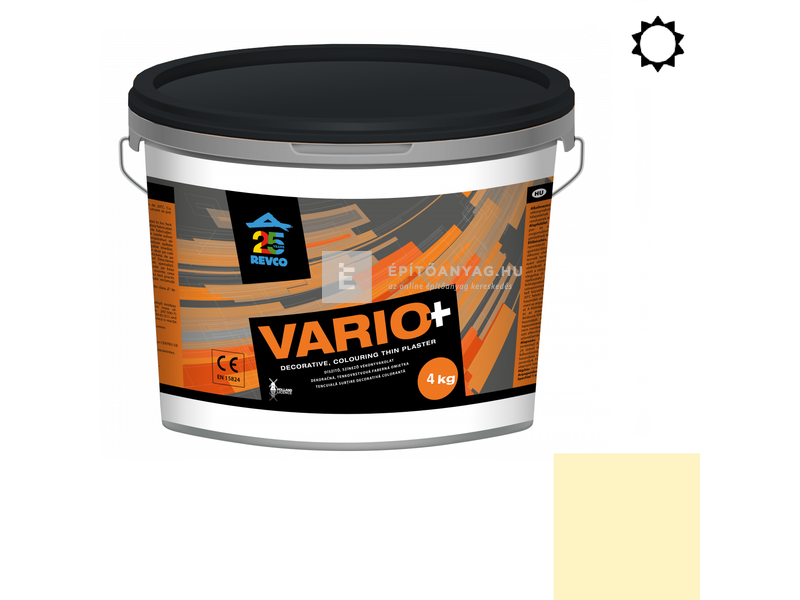 Revco Vario Struktúra Vékonyvakolat, gördülőszemcsés 2 mm sunset 1 4 kg