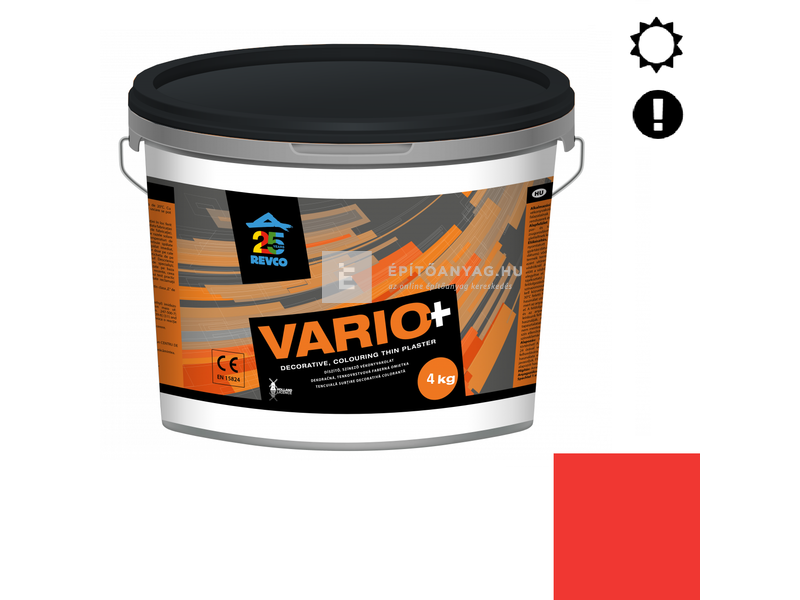 Revco Vario Struktúra Vékonyvakolat, gördülőszemcsés 2 mm pink 5 4 kg