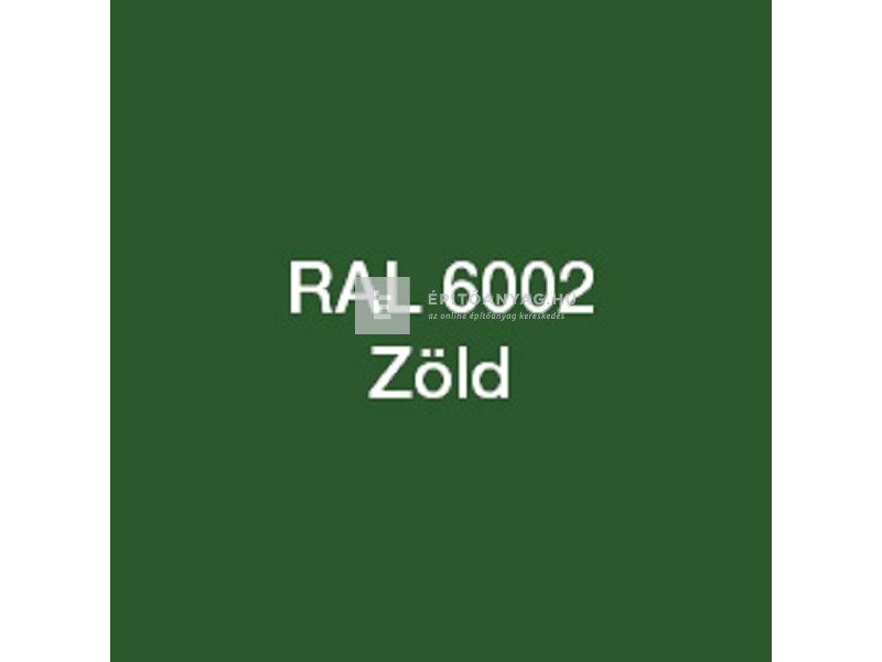 Poli-Farbe Cellkolor Zománcfesték fára és fémre RAL 6002 zöld 0,8 l