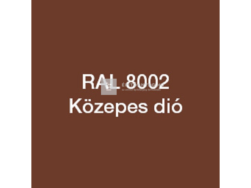 Poli-Farbe Cellkolor Zománcfesték fára és fémre RAL 8002 közepes dió 0,8 l