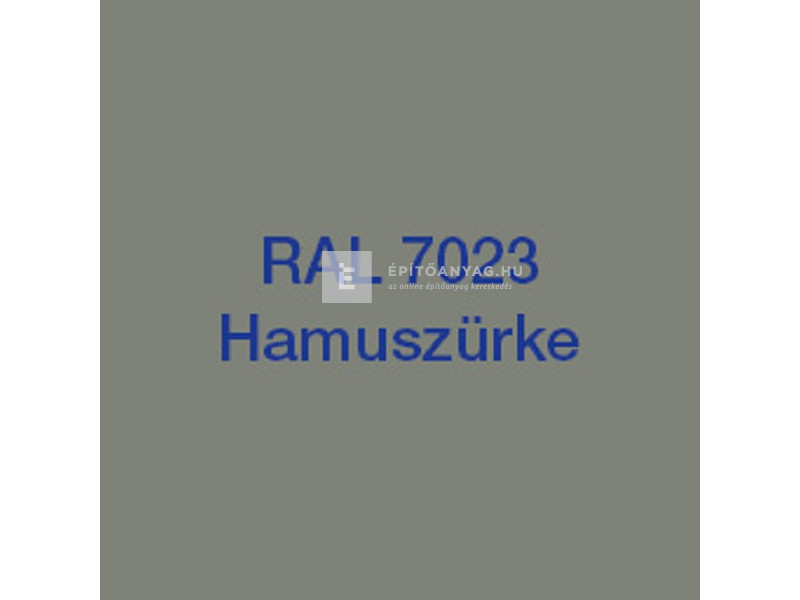 Poli-Farbe Cellkolor Zománcfesték fára és fémre RAL 7023 hamuszürke5 l