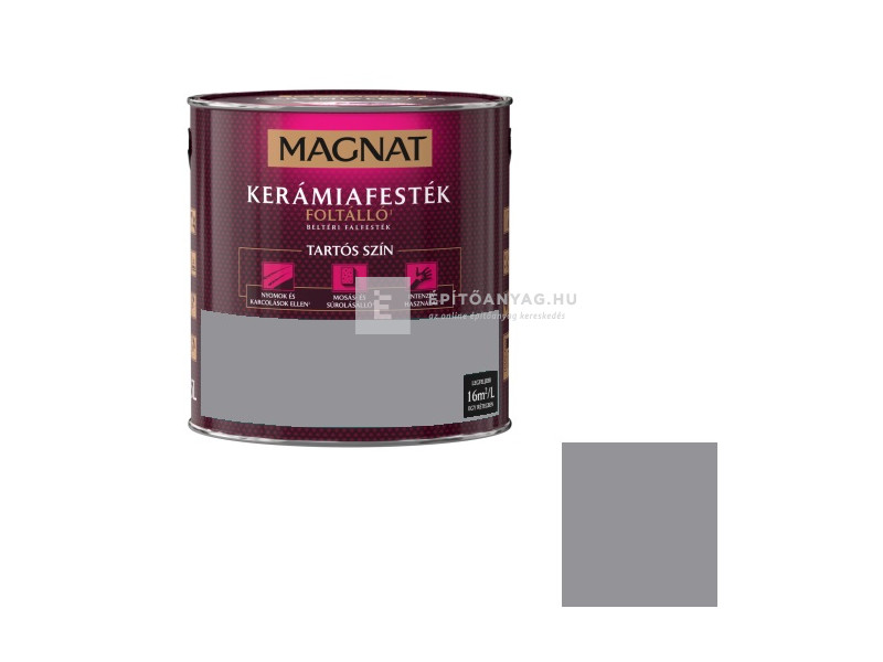 Poli-Farbe Magnat Kerámiafesték Foltálló beltéri kerámiafesték Grafitos márvány CM11