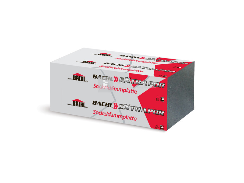 Bachl Extrapor Sockel Relax Terhelhető hőszigetelő lemez 1000x500x260 mm