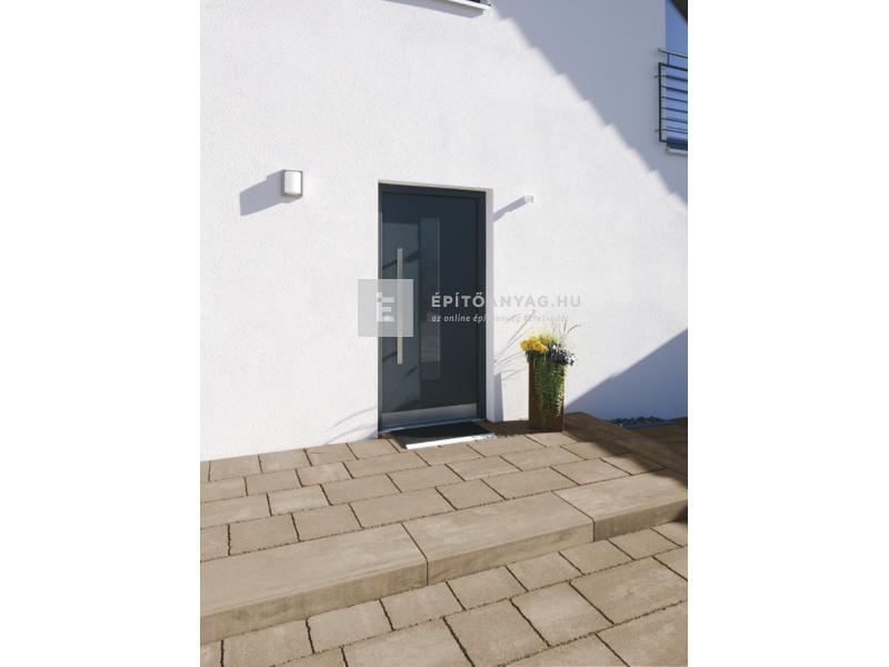 Viastein Blokklépcső élképzéssel mokka árnyalt 100x40x15 cm CCP