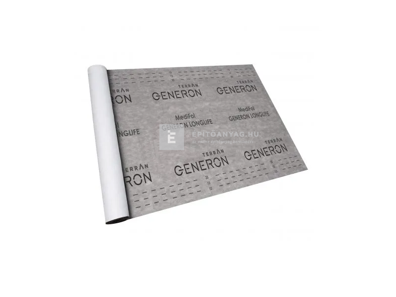 Terrán Medifol Generon Longlife páraáteresztő tetőfólia 148 g, 75 m2