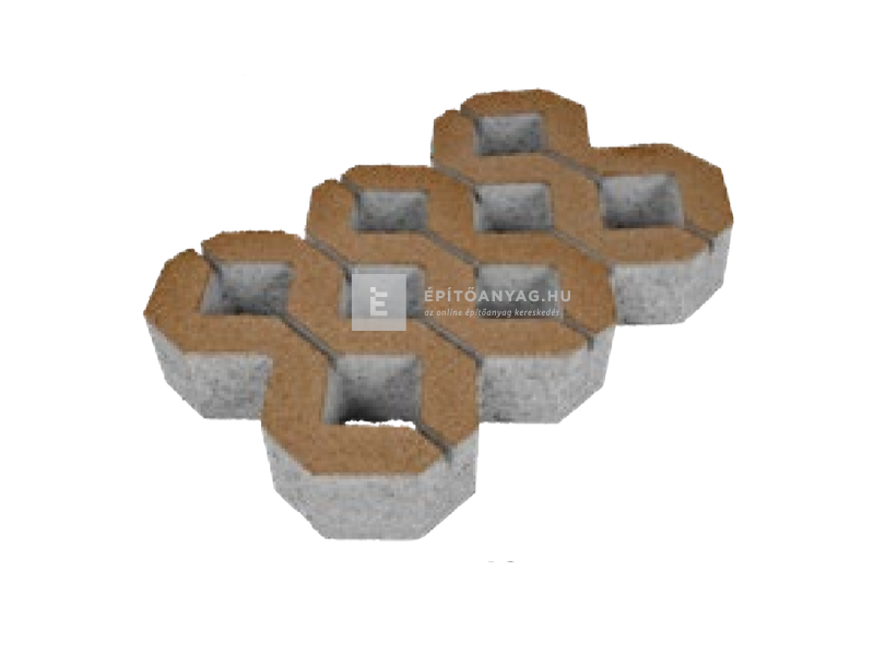 KK Kavics Gyeprácskő barna 60x40x10 cm
