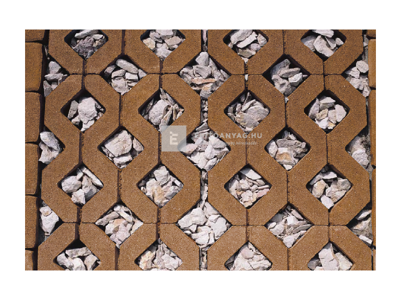 KK Kavics Gyeprácskő barna 60x40x10 cm