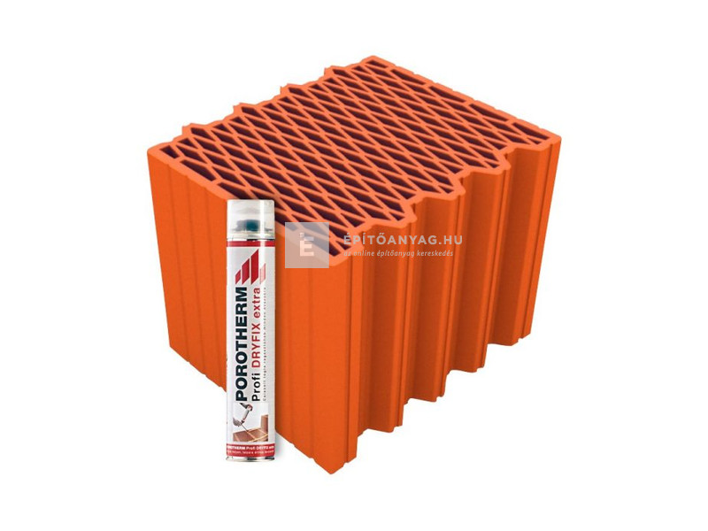Porotherm 30 X-therm Rapid Dryfix tégla