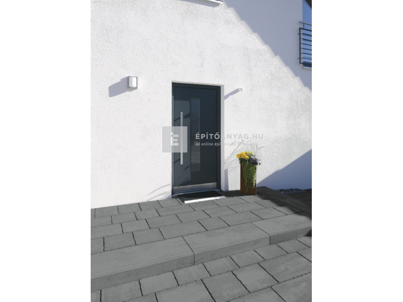 Viastein Blokklépcső élképzéssel 100x40x15 cm antracit 5s. CCP