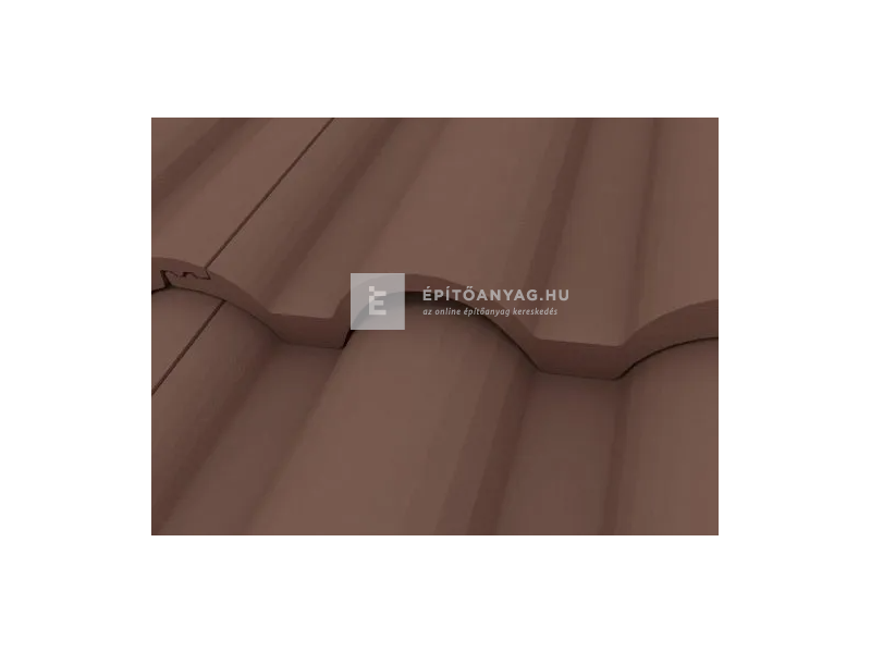 Terrán Danubia szellőzőcserép Elegant sötétbarna