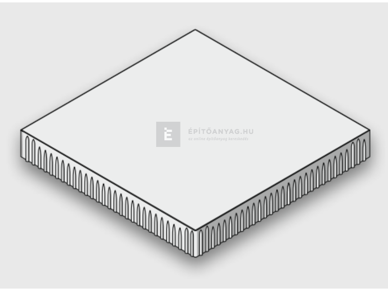 Viastein Grando Kombi térkő antracit 100x100x10 cm CCP